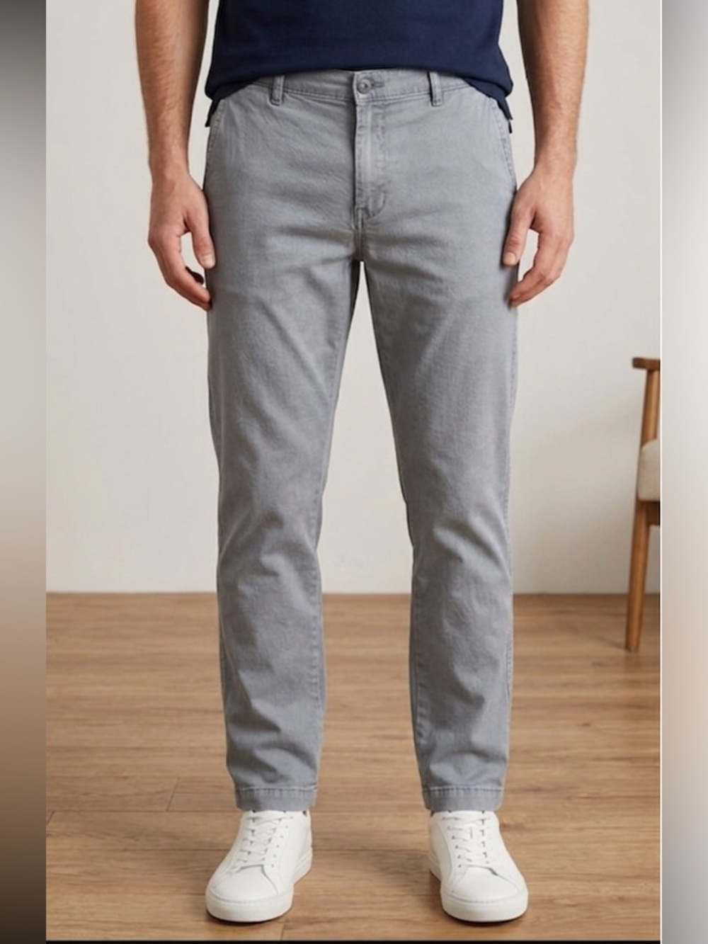 LEVI’S XX Chino Jeans ( pants) in grey standard tapered SIZE W34 L32